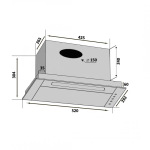 Ventolux PUNTO 52 BKG (1200) ST - купити в інтернет-магазині Техностар