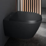 Villeroy-Boch Subway 2.0 5614R0S5 з сидінням 8M42S1S5 SoftClose, колір - Ebony (чорний матовий) - купити в інтернет-магазині Техностар