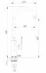 Volle 1541.110101 FRANCO, cromo - купити в інтернет-магазині Техностар