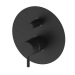 1502X140B ART Змішувач прихованого монтажу д/ванни, чорний матовий  - купити в інтернет-магазині Техностар