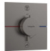 ShowerSelect Comfort E на 2 функції, Brushed Black Chrome (15572340)  - купити в інтернет-магазині Техностар