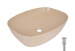 Cardinal 500х380х140 мм, Beige, прямоугольная, с донным клапаном QTCAR188SB49825  - купити в інтернет-магазині Техностар
