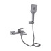 Presto (з душовим гарнітуром) QTPRE259GRP45584 Graphite  - купити в інтернет-магазині Техностар