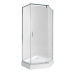 Scorpio CRM10995-AC6 Clear 2120x900x900 мм + піддон Diamond 309912 90x90x12 см з сифоном  - купити в інтернет-магазині Техностар