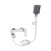 Swan Cascada з поворотним виливом (з душовим гарнітуром) QTSWA260CRM45565 Chrome  - купити в інтернет-магазині Техностар
