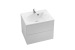 Wash basin cupboard SD 600 Rosa II cappuccino/white - купити в інтернет-магазині Техностар